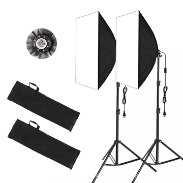 Kit de iluminação para estúdio fotográfico de cerâmica E27 simples